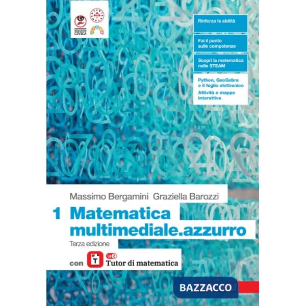 MATEMATICA MULTIMEDIALE AZZURRO VOL. 1 CON LAZ TUTOR
