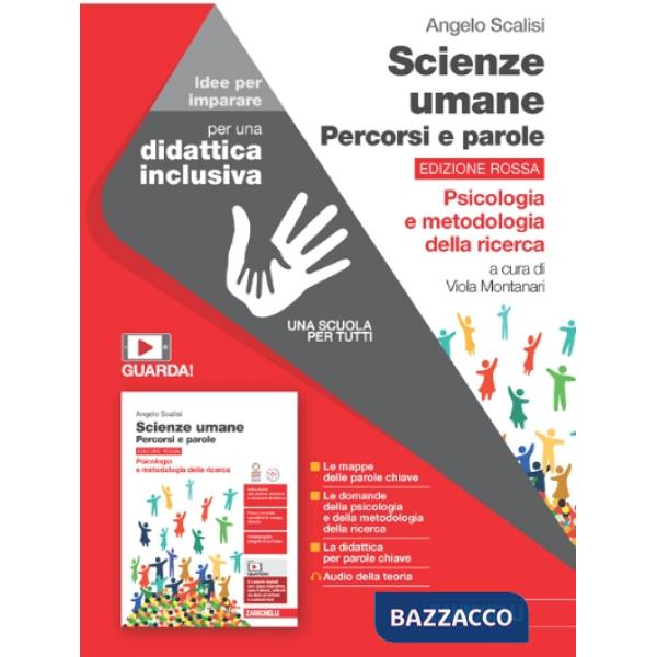SCIENZE UMANE PERCORSI E PAROLE ED.ROSSA IDEE PER IMPARARE