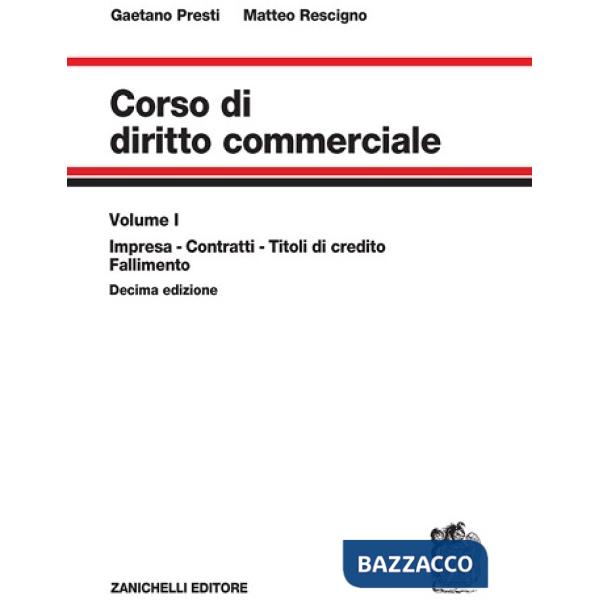 CORSO DI DIRITTO COMMERCIALE VOL. 1 CON ESPANSIONE ONLINE