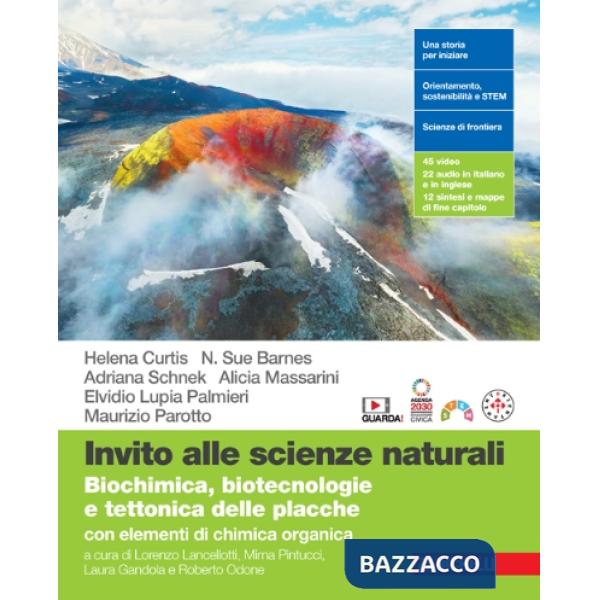 INVITO ALLE SCIENZE NATURALI BIOCHIMICA BIOTECNOLOGIE E TETTONICA PLAC