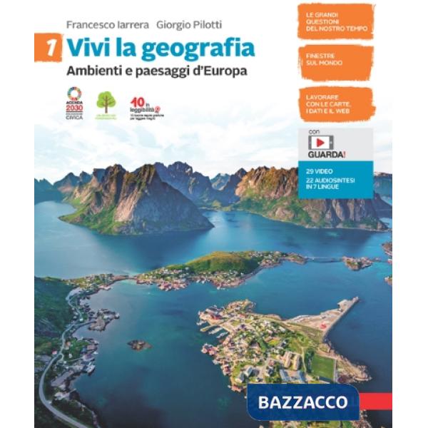 VIVI LA GEOGRAFIA. PER LA SCUOLA MEDIA. CON E-BOOK. VOL. 1: AMBIENTI E