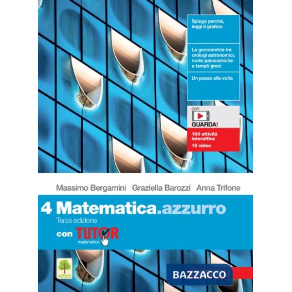 MATEMATICA. AZZURRO VOL. 4 CON TUTOR + EBOOK