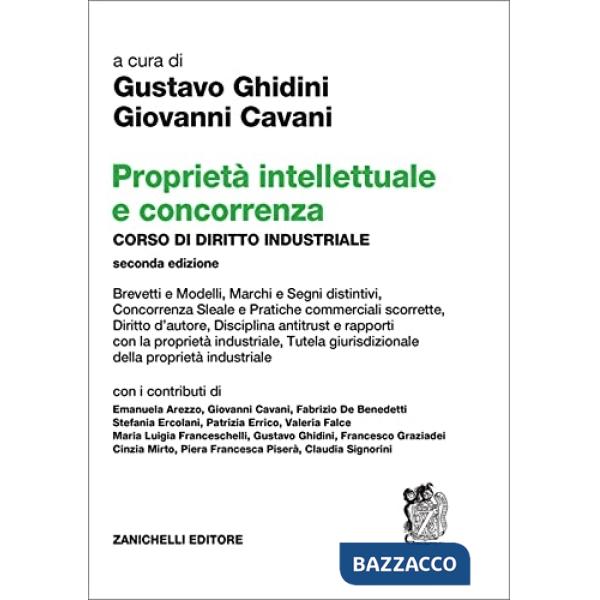 PROPRIET INTELLETTUALE E CONCORRENZA. CORSO DI DIRITTO INDUSTRIALE