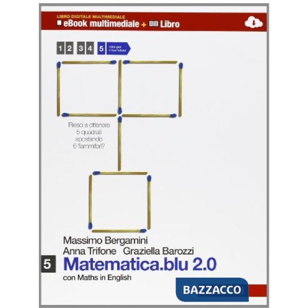 MATEMATICA.BLU 2.0 VOL. 5 CON EBOOK ONLINE