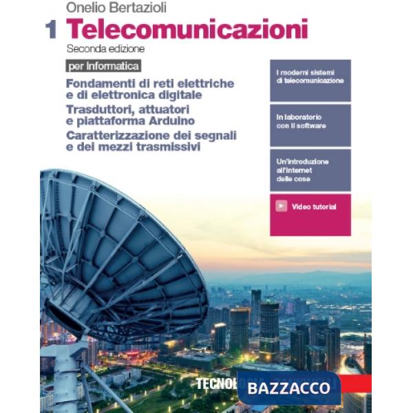 TELECOMUNICAZIONI - PER INFORMATICA 2ED. EBOOK VOLUME 1