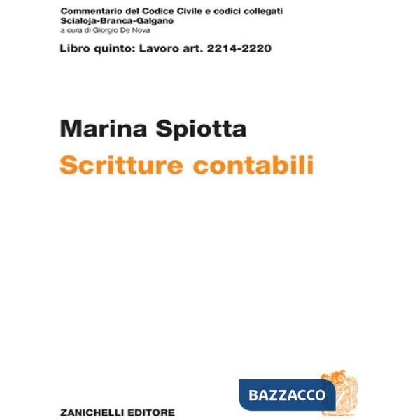 ART. 2214-2220 SCRITTURE CONTABILI