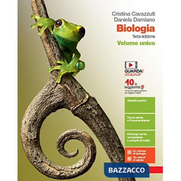 BIOLOGIA. VOLUME UNICO. PER LE SCUOLE SUPERIORI. CON E-BOOK