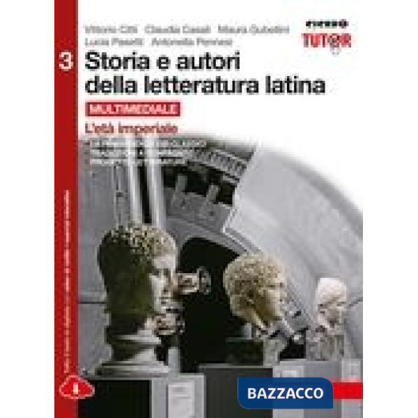 STORIA E AUTORI DELLA LETTERATURA LATINA - EBOOK MULT VOL 3