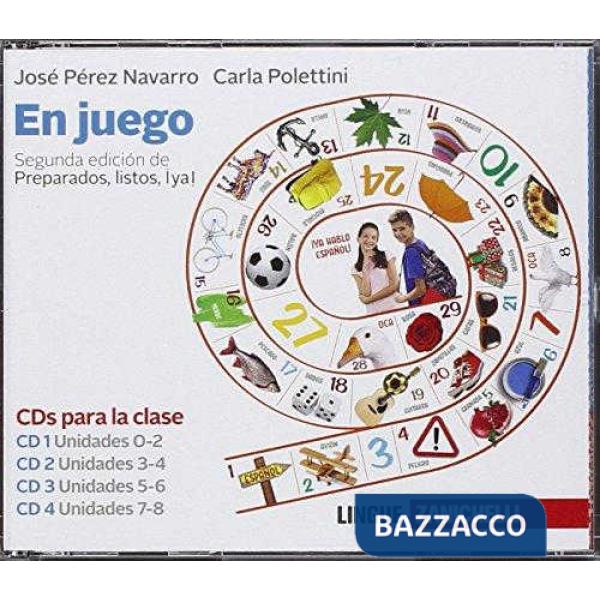 EN JUEGO. 8 CD AUDIO. PER LA SCUOLA MEDIA
