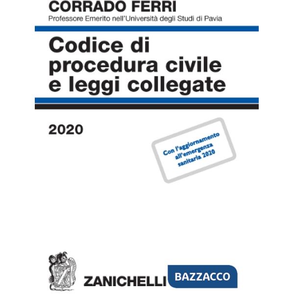 CODICE DI PROCEDURA CIVILE E LEGGI COLLEGATE
