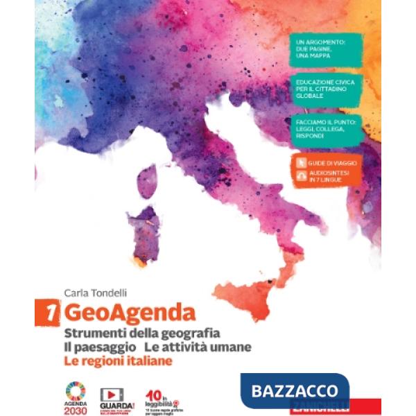 GEOAGENDA - EBOOK MULTIMEDIALE VOL. 1 CON LE REGIONI ITALIANE