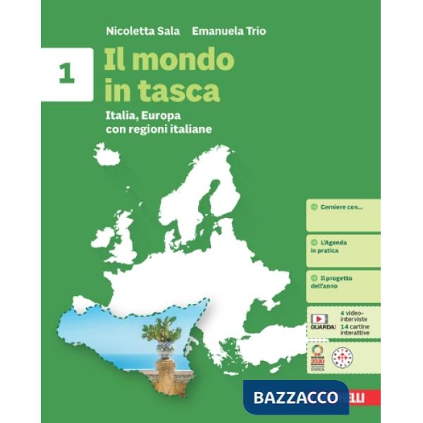 MONDO IN TASCA (IL) - EBOOK MULTIMEDIALE VOL. 1 CON REGIONI ITALIANE