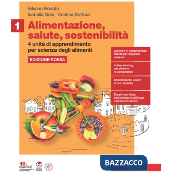 ALIMENTAZIONE SALUTE SOSTENIBILITA' 1 ED. ROSSA