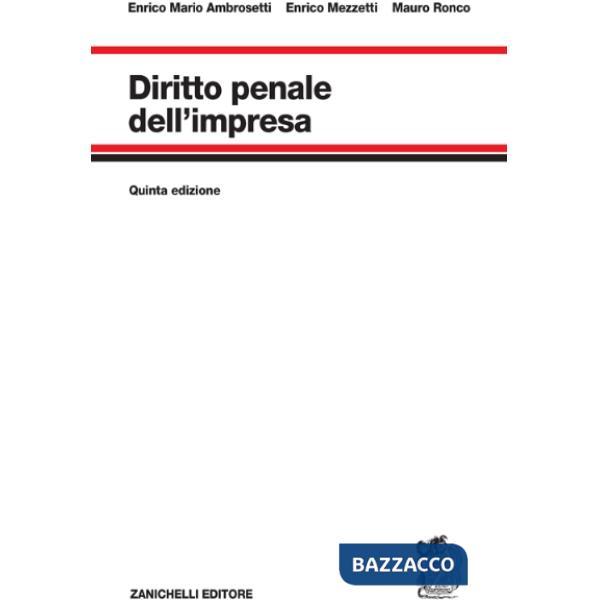 DIRITTO PENALE DELL'IMPRESA