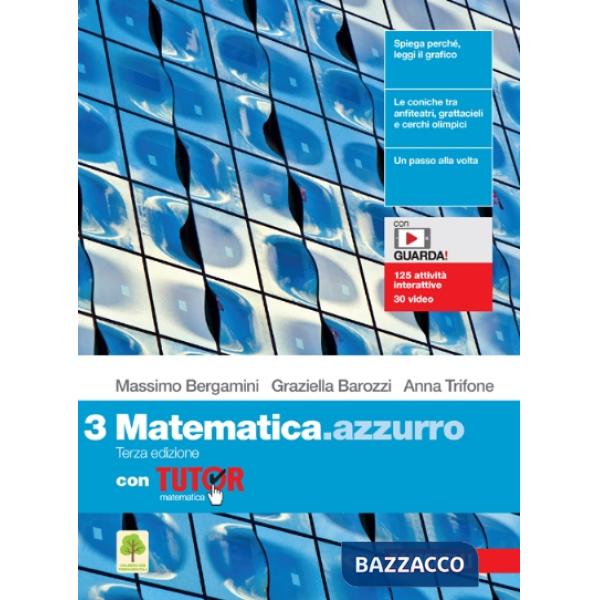 MATEMATICA.AZZURRO 3ED. - EBOOK MULTIMEDIALE CON TUTOR - VOL. 3