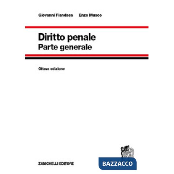 DIRITTO PENALE. PARTE GENERALE