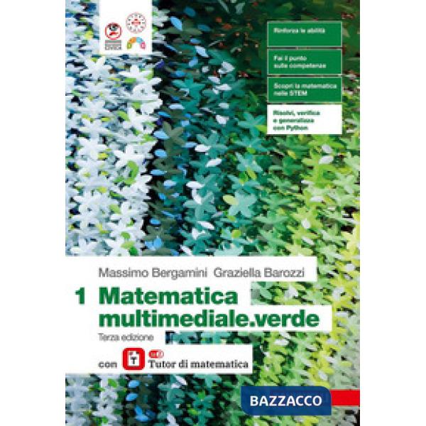 MATEMATICA MULTIMEDIALE VERDE VOL. 1 CON LAZ TUTOR