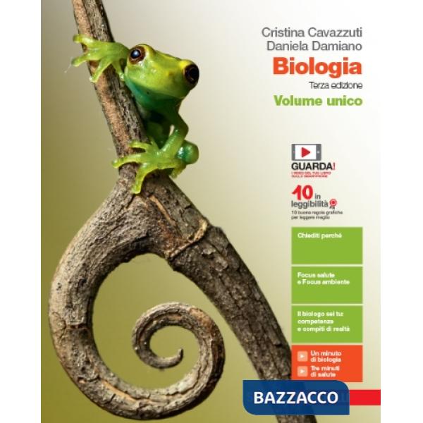 BIOLOGIA - EBOOK MULTIMEDIALE VOLUME UNICO