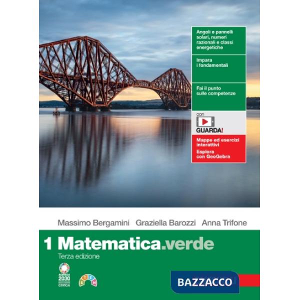 MATEMATICA.VERDE 3ED. - EBOOK MULTIMEDIALE VOLUME 1 (ONLINE E OFFLINE)