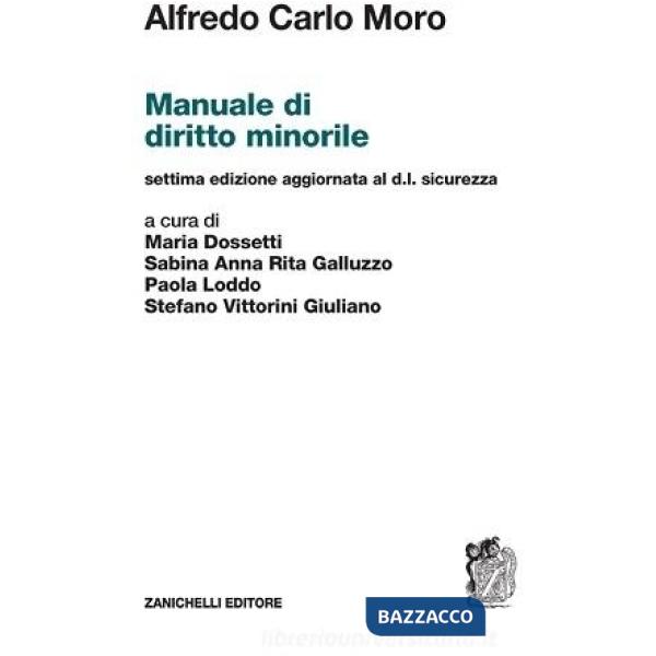 MANUALE DI DIRITTO MINORILE