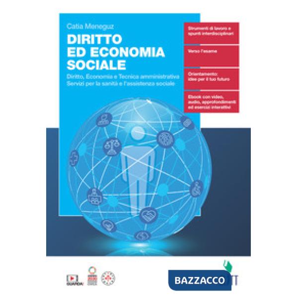 DIRITTO ED ECONOMIA SOCIALE VOL. UNICO + E-BOOK