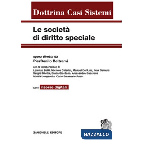 SOCIETA' DI DIRITTO SPECIALE