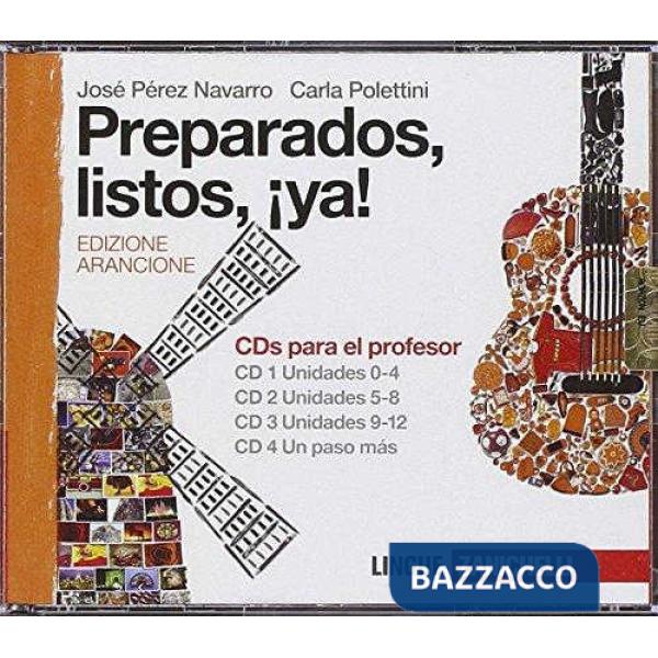 PREPARADOS LISTOS YA! BOX 4 CD AUDIO PER LA CLASSE