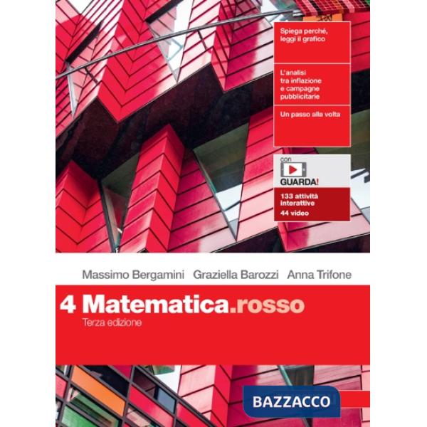 MATEMATICA.ROSSO 3ED - EBOOK MULTIMEDIALE - VOLUME 4 (BOOKTAB)