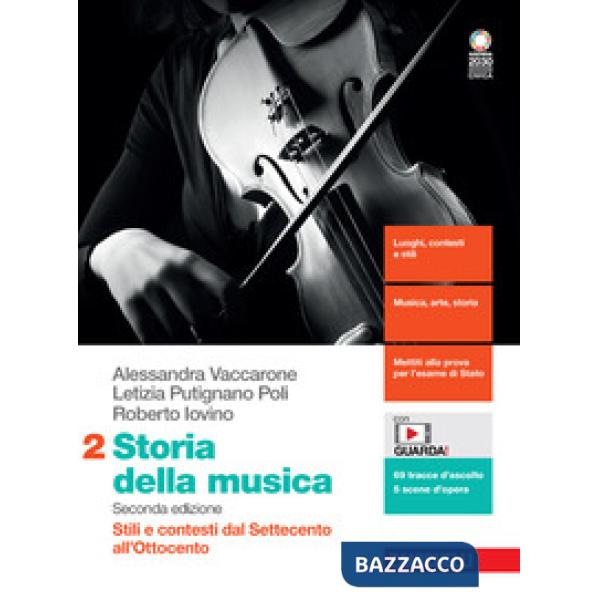 STORIA DELLA MUSICA VOL. 2 CON CONTENUTO DIGITALE