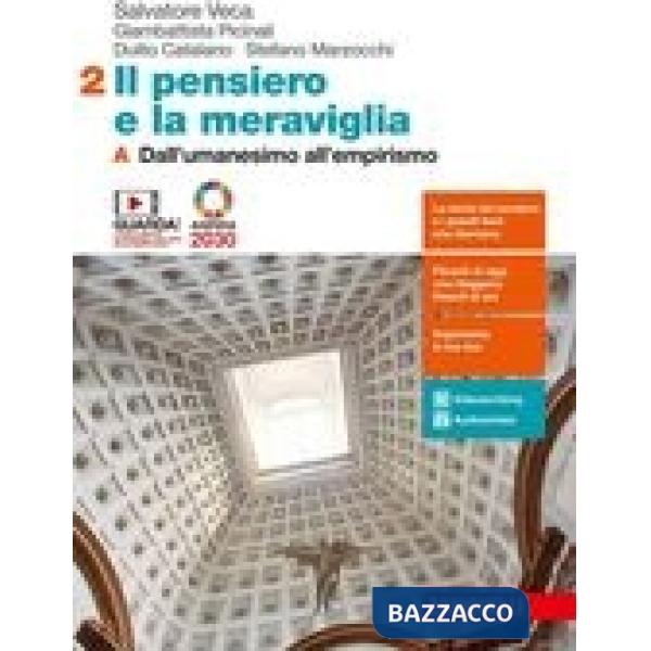PENSIERO E LA MERAVIGLIA (IL) - EBOOK MULTIMEDIALE CONF. VOL. 2A + 2B