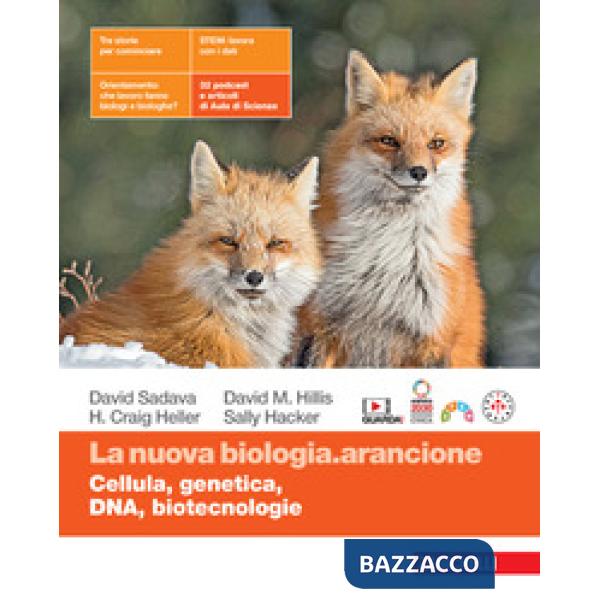 NUOVA BIOLOGIA ARANCIONE CELLULA GENETICA DNA BIOTECNOLOGIE