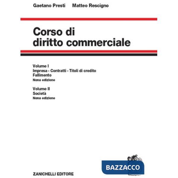 CORSO DI DIRITTO COMMERCIALE. CON ESPANSIONE ONLIN
