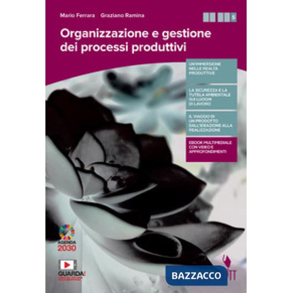 ORGANIZZAZIONE E GESTIONE DEI PROCESSI PRODUTTIVI.