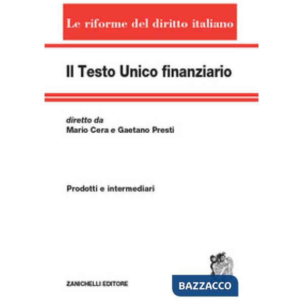 IL TESTO UNICO FINANZIARIO VOL.1