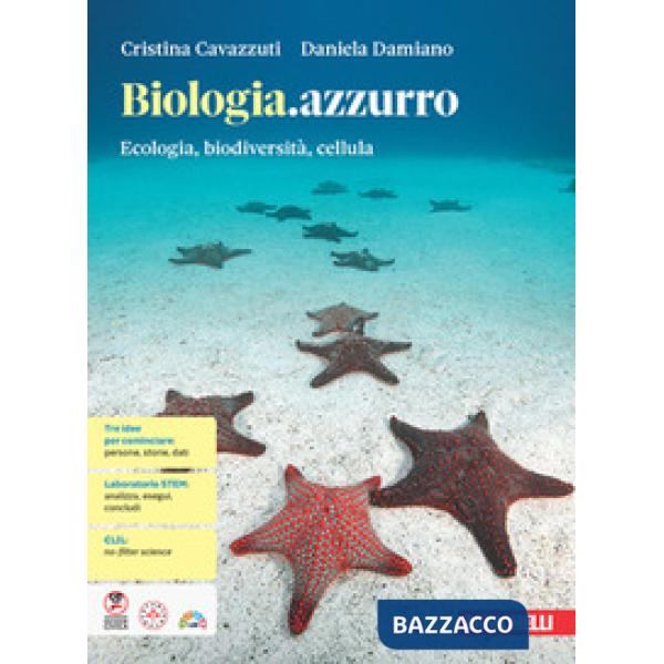 BIOLOGIA AZZURRO ECOLOGIA BIODIVERSITA' CELLULA