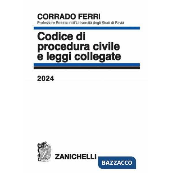 CODICE PROCEDURA CIVILE 2024