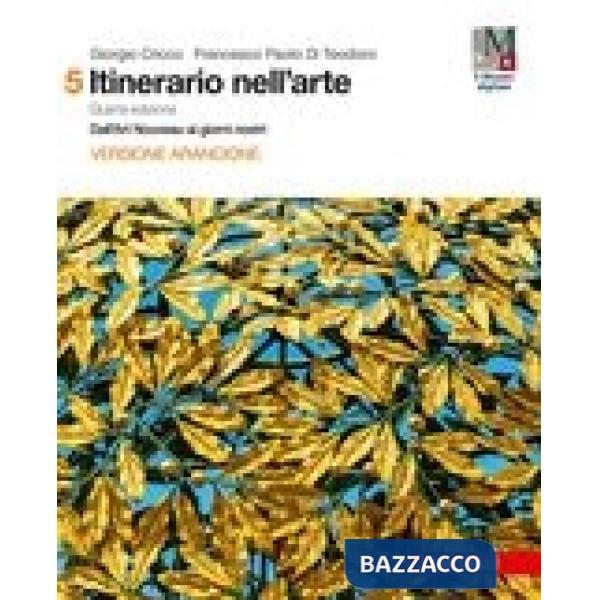 ITINERARIO NELL'ARTE 4A EDIZIONE VERSIONE ARANCIONE - EBOOK MULT CON M