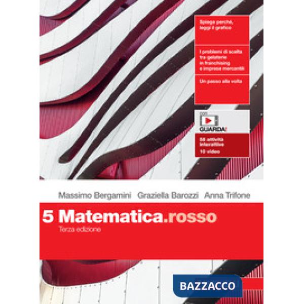 MATEMATICA.ROSSO VOL. 5 3ED + EBOOK