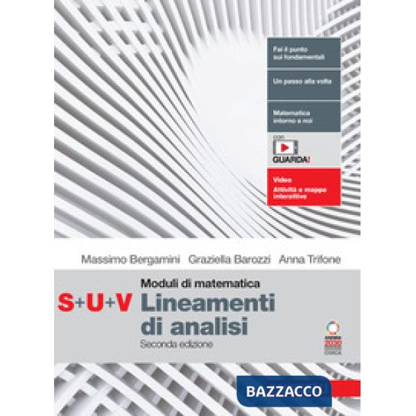 MODULI DI MATEMATICA MODULO S + U + V