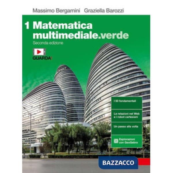 MATEMATICA MULTIMEDIALE. VERDE. VOL. 1 CON FASCICOLO COSTRUIRE COMPETE