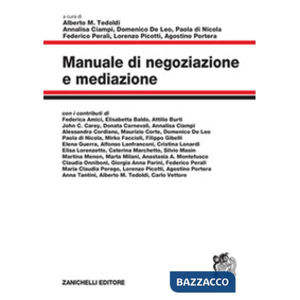 MANUALE DI NEGOZIAZIONE E MEDIAZIONE
