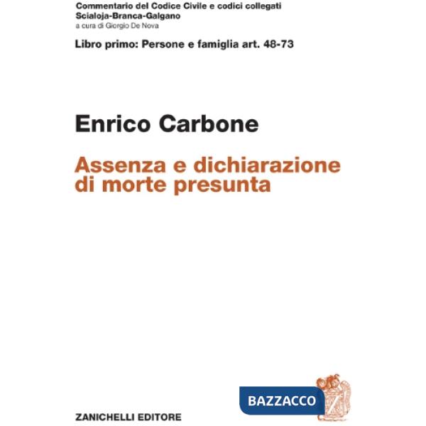 COMMENTARIO DEL CODICE CIVILE ART. 48 - 73