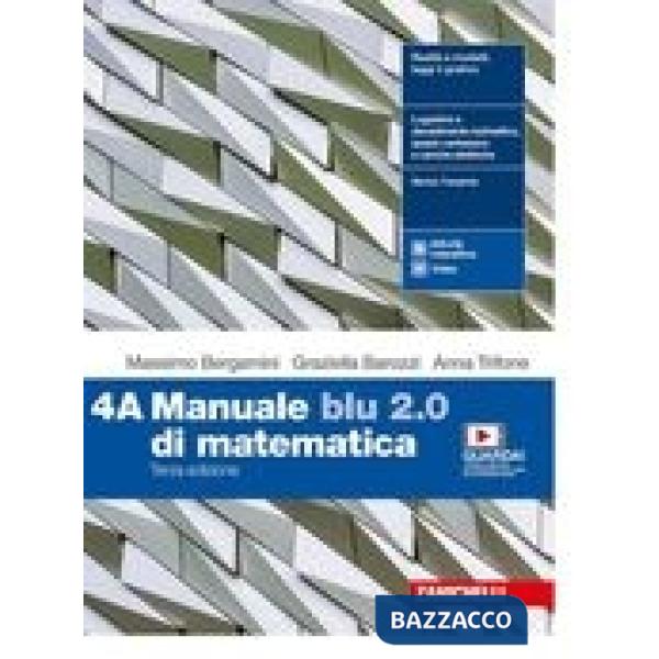 MANUALE BLU 2.0 DI MATEMATICA 3ED. - EBOOK MULTIMEDIALE - CONF. 4