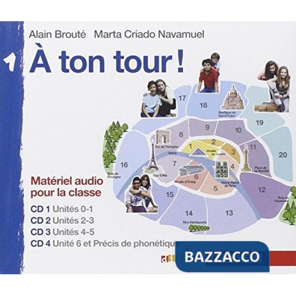 A' TON TOUR. 11 CD AUDIO. PER LE SCUOLE SUPERIORI