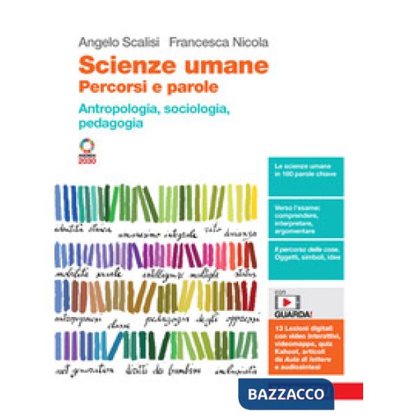SCIENZE UMANE ANTROPOLOGIA SOCILOGIA PEDAGOGIA