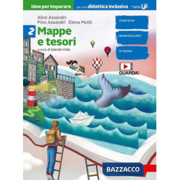 MAPPE E TESORI. IDEE PER IMPARARE. BES. PER LA SCUOLA MEDIA. VOL. 2