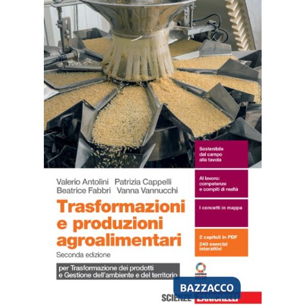 TRASFORMAZIONI E PRODUZIONI AGROALIMENTARI 2ED - EBOOK VOLUME U