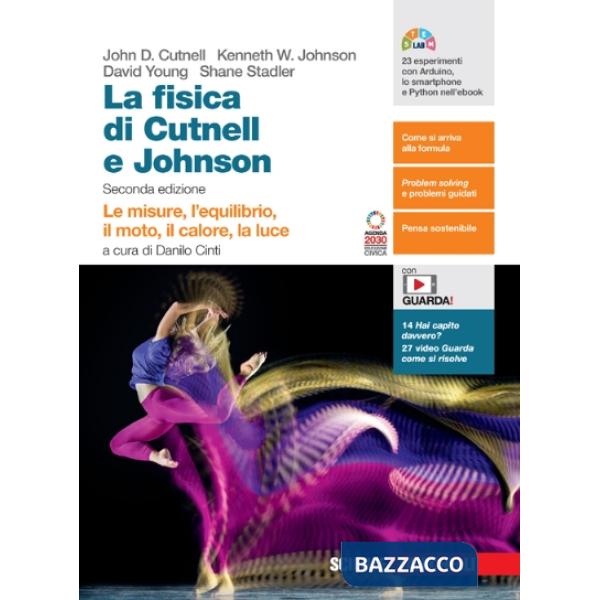 FISICA DI CUTNELL E JOHNSON LA 2ED. EBOOK MULT. VOL. U ONLINE E OFF