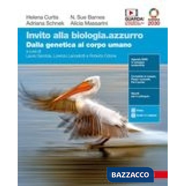 INVITO ALLA BIOLOGIA.AZZURRO - EBOOK MULT, DALLA GENETICA AL CORPO UMA