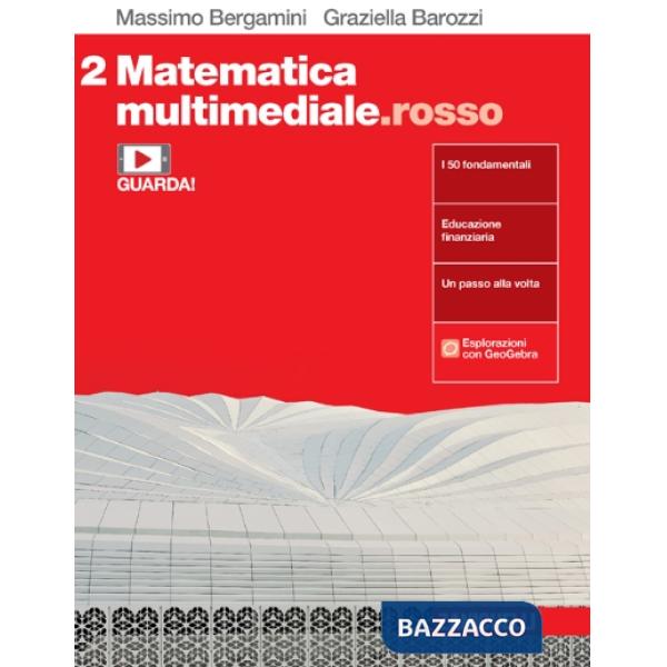 MATEMATICA MULTIMEDIALE.ROSSO - EBOOK MULTIMEDIALE - VOL. 2